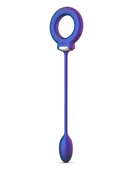 Виброкольцо с анальным шариком Eclipse