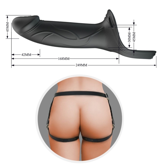 Полый страпон London Pretty Love